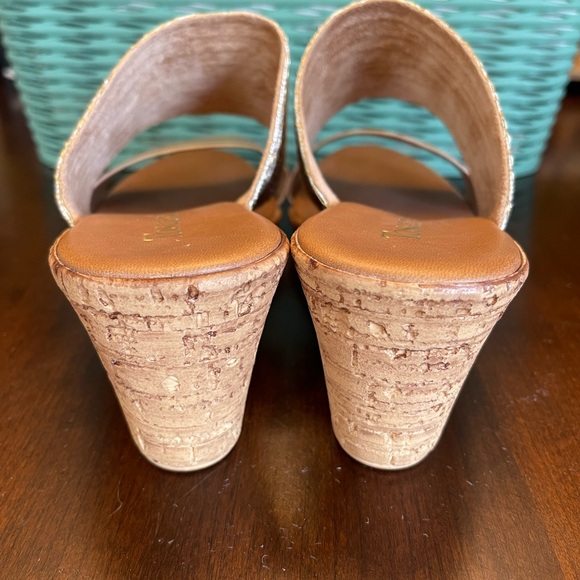 NWOT Sandals TOSCANELLA Italian Wedges - Picture 7 of 9
